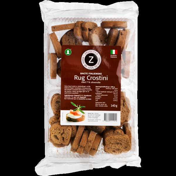 Se Råg Crostini 140g Zelected ✔ Stort utbud av Zelected ✔ Snabb leverans: 1 - 2 vardagar och billig frakt - Artikelnummer: BLS-693545 och streckkod / Ean: i lager - Rea på Delikatesser > Tapas > Bröd Spara upp till 51% - Över 785 välkända varumärken på rea