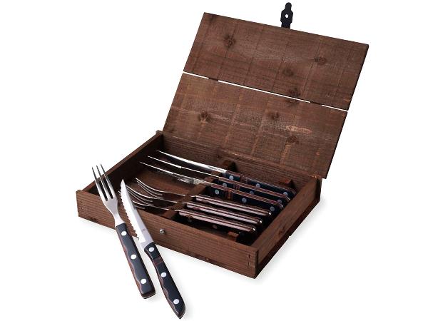 Se Gense Old Farmer Klassisk Steakbestick/grillbestick 8 Delar Trä/stål ✔ Stort utbud av Gense ✔ Snabb leverans: 1 - 2 vardagar och billig frakt - Artikelnummer: BLS-628114 och streckkod / Ean: 7319017048930 i lager - Rea på Hem och trädgård > Kök och matsal > Serviser Spara upp till 51% - Över 785 välkända varumärken på rea