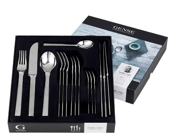 Se Återupplev Nobel Bestickset 16 Delar Matt/blankt Stål ✔ Stort utbud av Gense ✔ Snabb leverans: 1 - 2 vardagar och billig frakt - Artikelnummer: BLS-628129 och streckkod / Ean: 7319014701999 i lager - Rea på Hem och trädgård > Kök och matsal > Serviser Spara upp till 51% - Över 785 välkända varumärken på rea