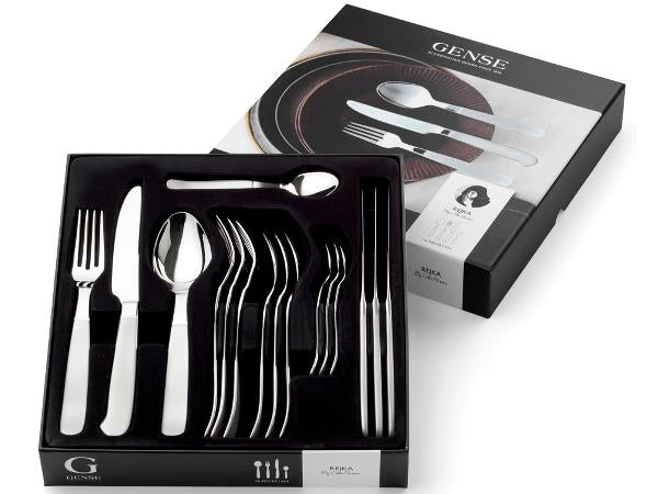 Se Gense Rejka Bestickset 16 Delar Matt/blankt Stål ✔ Stort utbud av Gense ✔ Snabb leverans: 1 - 2 vardagar och billig frakt - Artikelnummer: BLS-628130 och streckkod / Ean: 7319011064943 i lager - Rea på Hem och trädgård > Kök och matsal > Serviser Spara upp till 51% - Över 785 välkända varumärken på rea