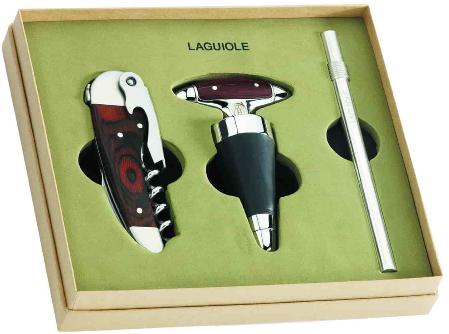 Se Laguiole Present Set Vin 3 Delar ✔ Stort utbud av Laguiole ✔ Snabb leverans: 1 - 2 vardagar och billig frakt - Artikelnummer: BLS-13335 och streckkod / Ean: 8713159026921 i lager - Rea på Hem och trädgård > Kök och matsal > Bartillbehör > Korkskruvar Spara upp till 51% - Över 785 välkända varumärken på rea