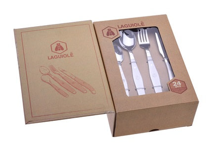 Se Laguiole Bestick Set Med 24 Delar ✔ Stort utbud av Laguiole ✔ Snabb leverans: 1 - 2 vardagar och billig frakt - Artikelnummer: BLS-13352 och streckkod / Ean: 3661075174897 i lager - Rea på Hem och trädgård > Kök och matsal > Serviser Spara upp till 51% - Över 785 välkända varumärken på rea