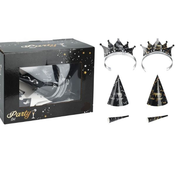 Se Nytårsfest Sæt 16 Dele ✔ Stort utbud av ✔ Snabb leverans: 1 - 2 vardagar och billig frakt - Artikelnummer: BLS-709114 och streckkod / Ean: 8720573604673 i lager - Rea på Fest > Säsongsfester > Nyårsafton Spara upp till 51% - Över 785 välkända varumärken på rea