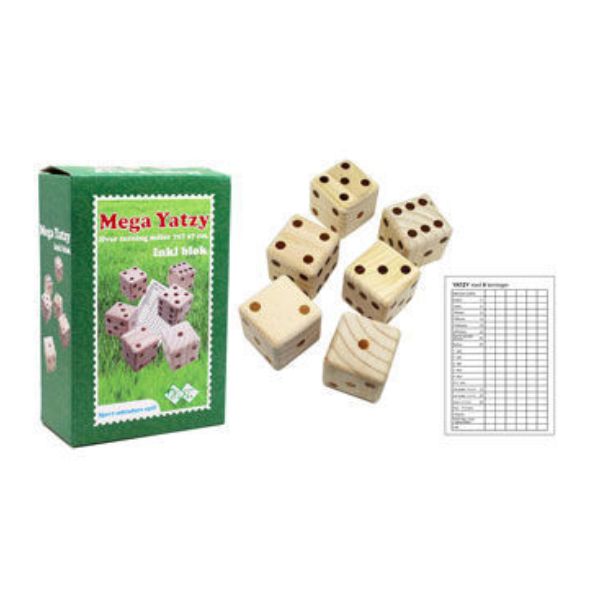 Se Yatzy Xl Trädgårdsspel Trä 6 Tärningar ✔ Stort utbud av HAAHR & CO ✔ Snabb leverans: 1 - 2 vardagar och billig frakt - Artikelnummer: BLS-9910 och streckkod / Ean: 5703535013167 i lager - Rea på Leksaker och spel > Spel Spara upp till 51% - Över 785 välkända varumärken på rea