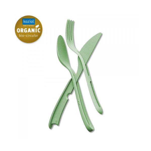 Se Klicka Bestick (Kniv, Gaffel Och Matsked) - Leaf Green ✔ Stort utbud av Koziol ✔ Snabb leverans: 1 - 2 vardagar och billig frakt - Artikelnummer: BLS-649880 och streckkod / Ean: 4002942561638 i lager - Rea på Hem och trädgård > Kök och matsal > Serviser Spara upp till 51% - Över 785 välkända varumärken på rea
