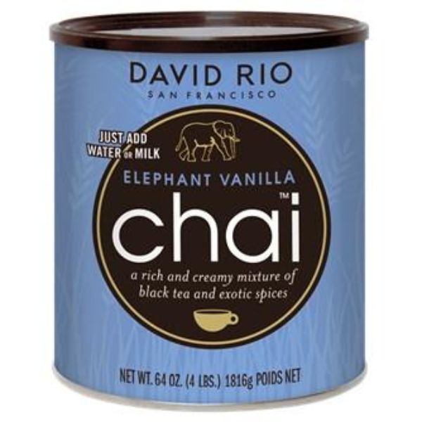 Se Chai Elephant Vanilj, David Rio, 1,82kg ✔ Stort utbud av ✔ Snabb leverans: 1 - 2 vardagar och billig frakt - Artikelnummer: BLS-637639 och streckkod / Ean: 658564857778 i lager - Rea på Mat, dryck och tobak > Drycker > Te och infusioner Spara upp till 51% - Över 785 välkända varumärken på rea