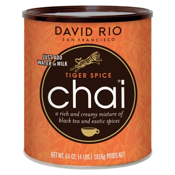 Se Chai Tiger Spice, David Rio, 1,82kg ✔ Stort utbud av ✔ Snabb leverans: 1 - 2 vardagar och billig frakt - Artikelnummer: BLS-637641 och streckkod / Ean: 658564858881 i lager - Rea på Mat, dryck och tobak > Drycker > Te och infusioner Spara upp till 51% - Över 785 välkända varumärken på rea