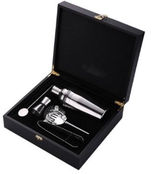 Se 5-delat Barmöbel i Träväska ✔ Stort utbud av BARLIFE ✔ Snabb leverans: 1 - 2 vardagar och billig frakt - Artikelnummer: BLS-19418 och streckkod / Ean: 0745110774600 i lager - Rea på Hem och trädgård > Kök och matsal > Bartillbehör > Verktygsset för drinkar Spara upp till 51% - Över 785 välkända varumärken på rea