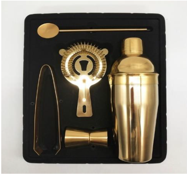 Se Shaker Set i Guld ✔ Stort utbud av BARLIFE ✔ Snabb leverans: 1 - 2 vardagar och billig frakt - Artikelnummer: BLS-19421 och streckkod / Ean: 6970956340011 i lager - Rea på Hem och trädgård > Kök och matsal > Bartillbehör > Verktygsset för drinkar Spara upp till 51% - Över 785 välkända varumärken på rea