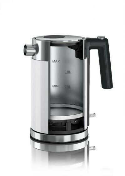 Se Vattenkokare, 1,5 l, På / Off-vit ✔ Stort utbud av Graef ✔ Snabb leverans: 1 - 2 vardagar och billig frakt - Artikelnummer: BLS-17443 och streckkod / Ean: 4001627009328 i lager - Rea på Hem och trädgård > Kök och matsal > Köksutrustning > Vattenkokare Spara upp till 51% - Över 785 välkända varumärken på rea