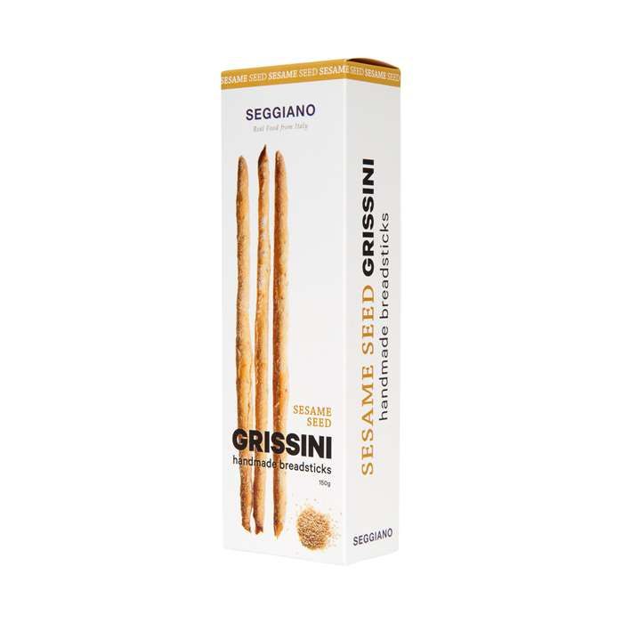 Se Seggiano Grissini Sesamfrö 150g ✔ Stort utbud av Seggiano ✔ Snabb leverans: 1 - 2 vardagar och billig frakt - Artikelnummer: BLS-703852 och streckkod / Ean: 5033742002044 i lager - Rea på Delikatesser > Tapas > Bröd Spara upp till 51% - Över 785 välkända varumärken på rea