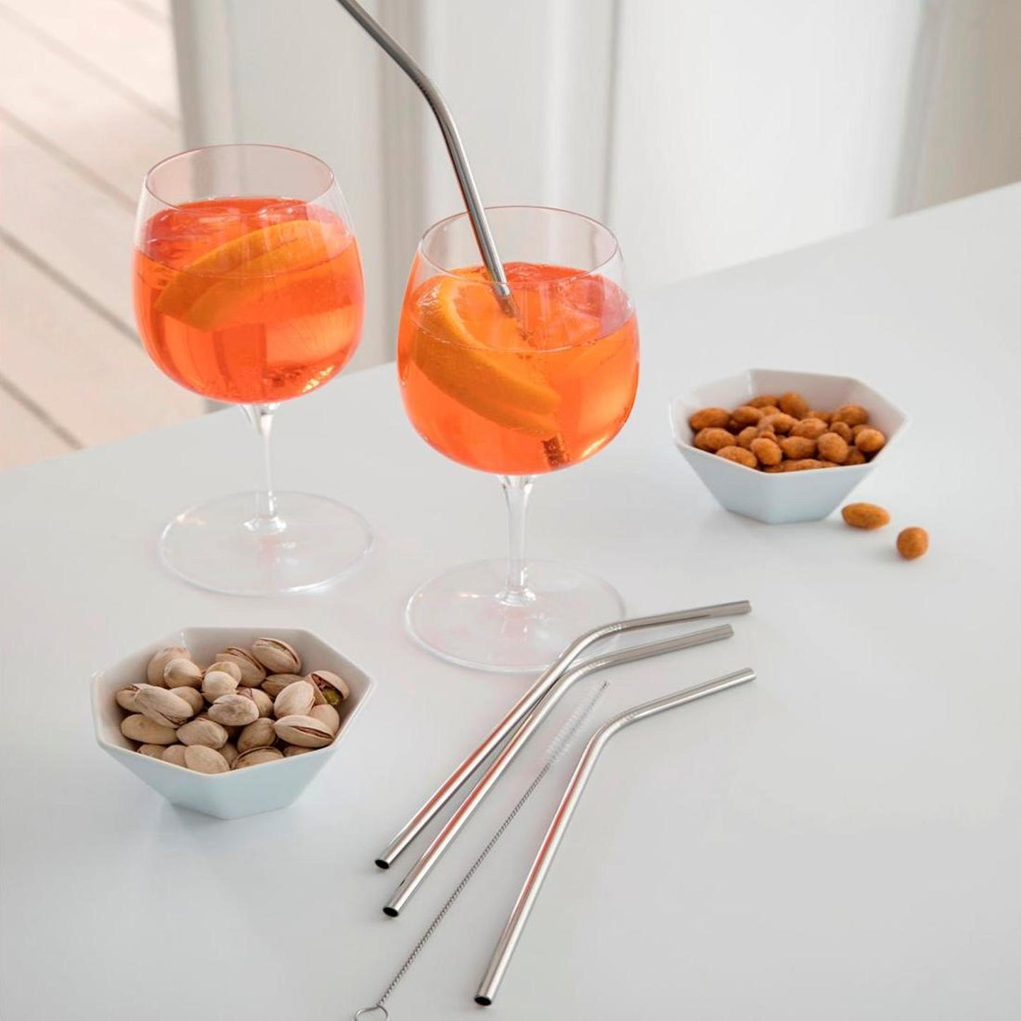 Se Sugrör 4 St Med Böj + 1 Borste ✔ Stort utbud av Steel-Function ✔ Snabb leverans: 1 - 2 vardagar och billig frakt - Artikelnummer: BLS-673611 och streckkod / Ean: 5708748301247 i lager - Rea på Konst och underhållning > Fest och firande > Festtillbehör > Sugrör och omrörare Spara upp till 51% - Över 785 välkända varumärken på rea