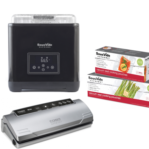Se SousVide Supreme® Touch 9 Liter Paket ✔ Stort utbud av SousVide Supreme ✔ Snabb leverans: 1 - 2 vardagar och billig frakt - Artikelnummer: SVS-902 och streckkod / Ean: i lager - Rea på SOUS VIDE PAKET Spara upp till 51% - Över 785 välkända varumärken på rea