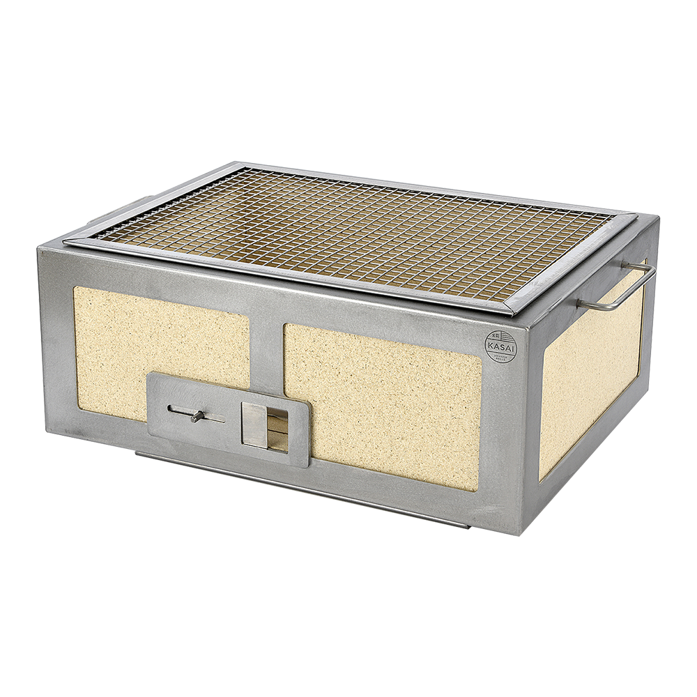 Se Kasai Konro Yakitori Grill Medium V2 (Ram i Rostfritt Stål) ✔ Stort utbud av KASAI Konro Grill ✔ Snabb leverans: 1 - 2 vardagar och billig frakt - Artikelnummer: SVS-1317 och streckkod / Ean: 5060748954947 i lager - Rea på GRILL OCH TILLBEHÖR > KONRO GRILL (YAKITORI GRILL) > KASAI Konro Yakitori Grill Spara upp till 51% - Över 785 välkända varumärken på rea