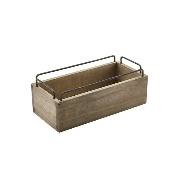 Se Industriel Trækasse Til Borddækning & Opbevaring 25 x 12 x 9.5cm ✔ Stort utbud av Genware ✔ Snabb leverans: 1 - 2 vardagar och billig frakt - Artikelnummer: BLS-702756 och streckkod / Ean: i lager - Rea på Hem och trädgård > Kök och matsal > Verktyg för matlagning och bakning Spara upp till 51% - Över 785 välkända varumärken på rea
