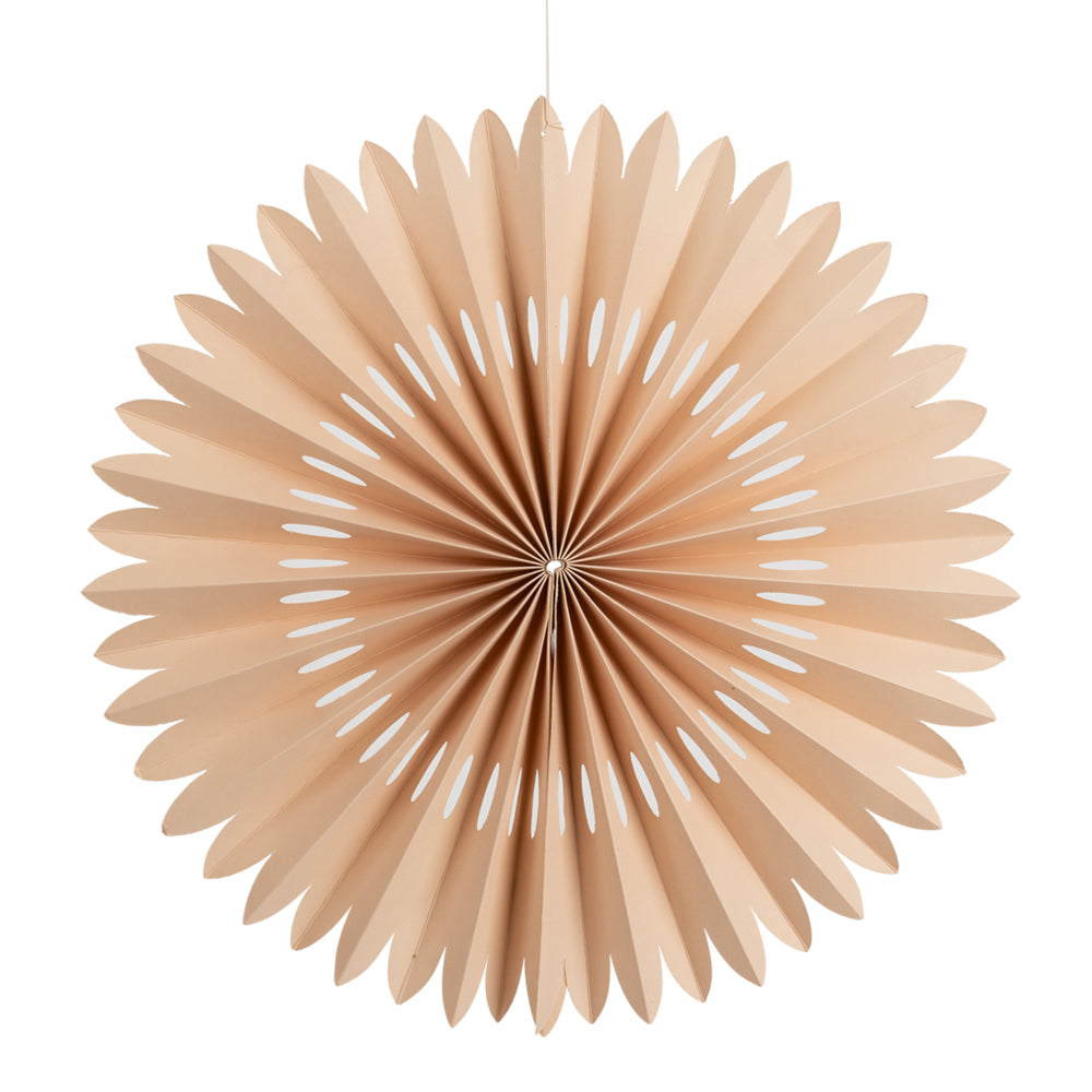 Se Solfjäder i återvunnet papper - Nude 35 cm. ✔ Stort utbud av Skinbjerg Design ✔ Snabb leverans: 1 - 2 vardagar och billig frakt - Artikelnummer: SBD-602142 och streckkod / Ean: 5714026602142 i lager - Rea på Dekorering Spara upp till 51% - Över 785 välkända varumärken på rea