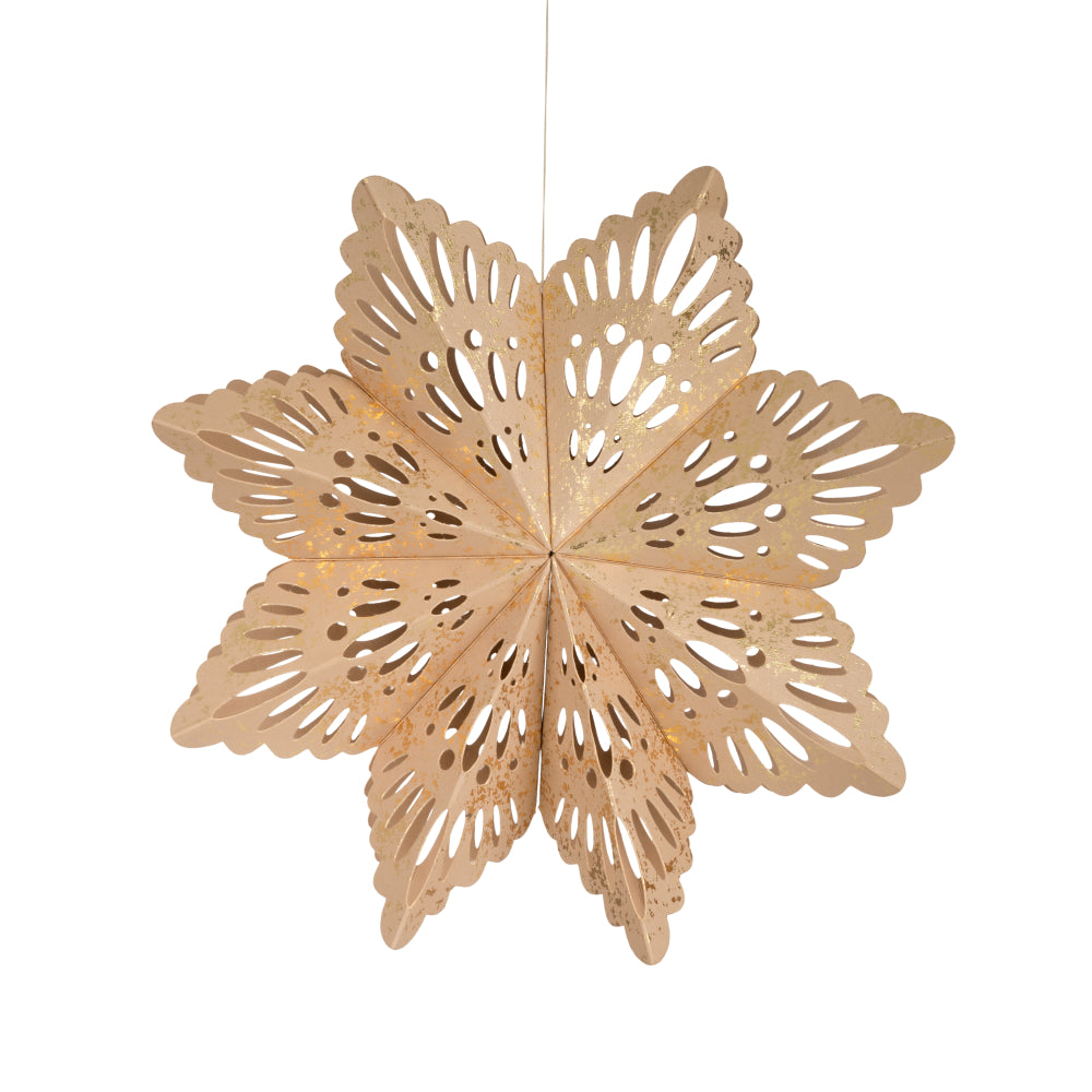 Se Beige/Gold Star 30,5 cm ✔ Stort utbud av Skinbjerg Design ✔ Snabb leverans: 1 - 2 vardagar och billig frakt - Artikelnummer: SBD-602845 och streckkod / Ean: 5714026602845 i lager - Rea på Pappersdekoration Spara upp till 51% - Över 785 välkända varumärken på rea