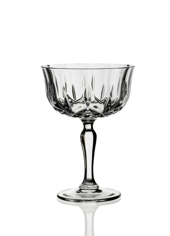 Se Rcr Opera Champagne Coupe 24 Cl 6st. ✔ Stort utbud av RCR Glas ✔ Snabb leverans: 1 - 2 vardagar och billig frakt - Artikelnummer: BLS-655815 och streckkod / Ean: 8007815258499 i lager - Rea på Hem och trädgård > Kök och matsal > Serviser > Glas och karaffer > Glas på fot Spara upp till 51% - Över 785 välkända varumärken på rea