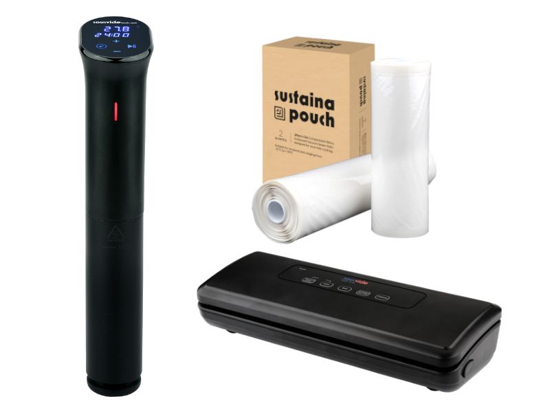 Se iVide® 2.0 Sous Vide Stav WIFI + iVide VS180Plus Vakuumförpackare + Vakuumrullar ✔ Stort utbud av iVide® ✔ Snabb leverans: 1 - 2 vardagar och billig frakt - Artikelnummer: SVS-1125 och streckkod / Ean: i lager - Rea på SOUS VIDE PAKET Spara upp till 51% - Över 785 välkända varumärken på rea