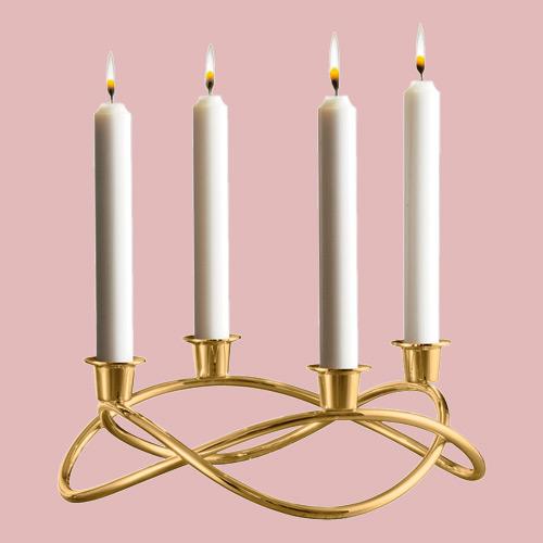 Var kreativ med Georg Jensen Säsong ljushållare