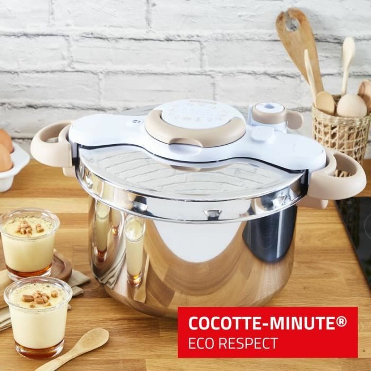 Tryckkokare SEB Cocotte-minute 9 L Rostfritt stål Silvrig