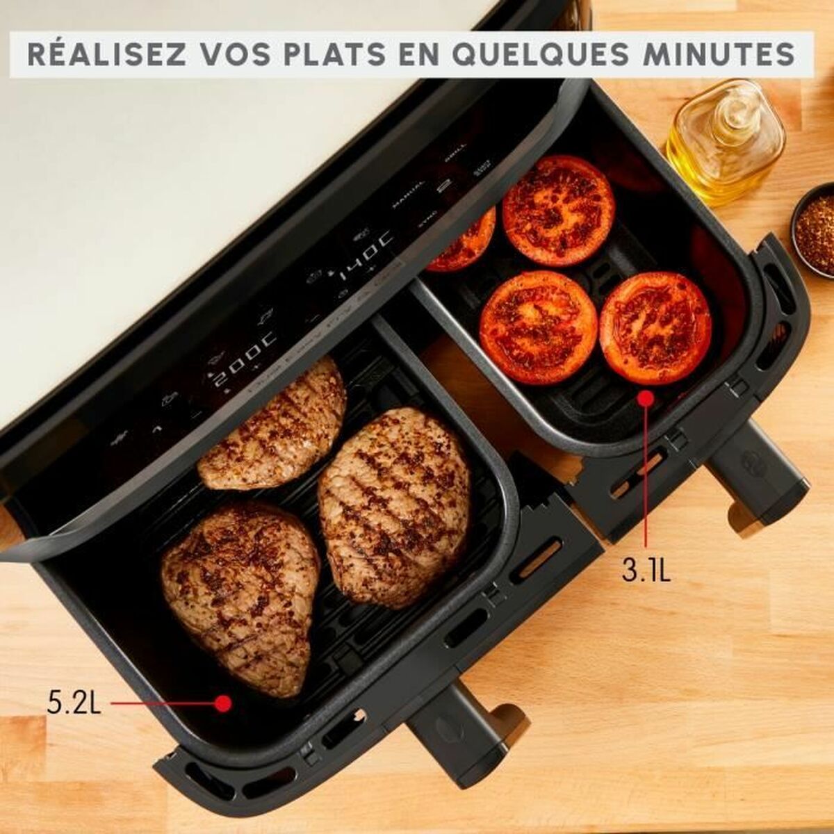 Oljefri Fritös Moulinex 8,3 L 2450 W