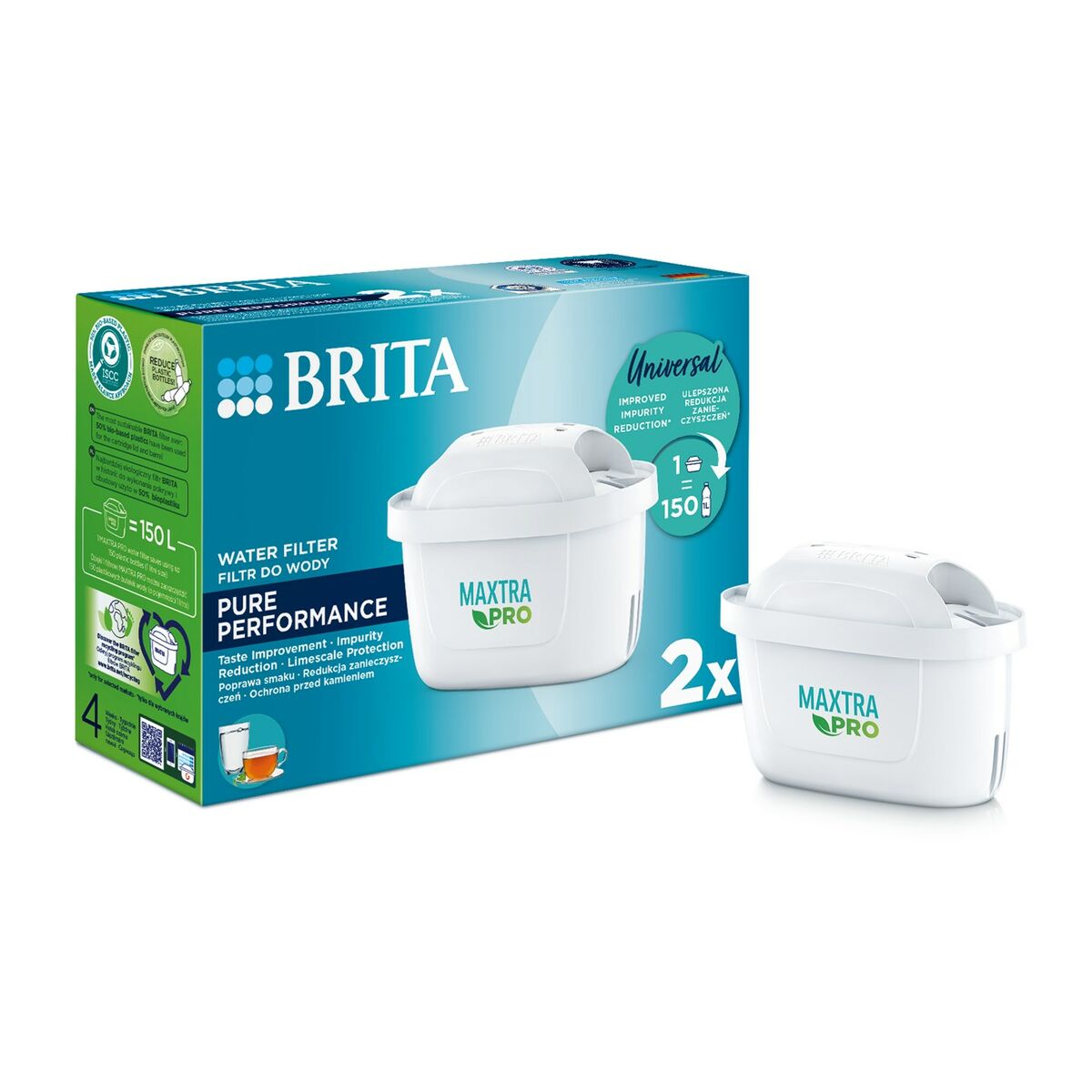 Filter till filtreringskanna Brita Maxtra Pro (2 antal)