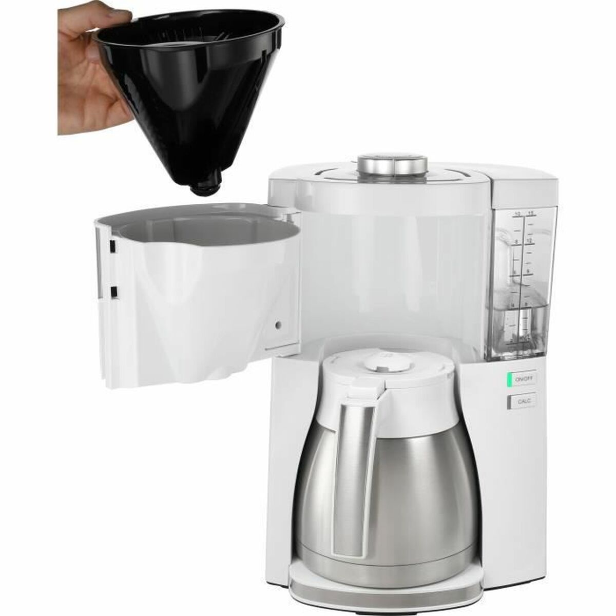 Kaffebryggare Melitta 1025-15 1080 W Vit 1,25 L