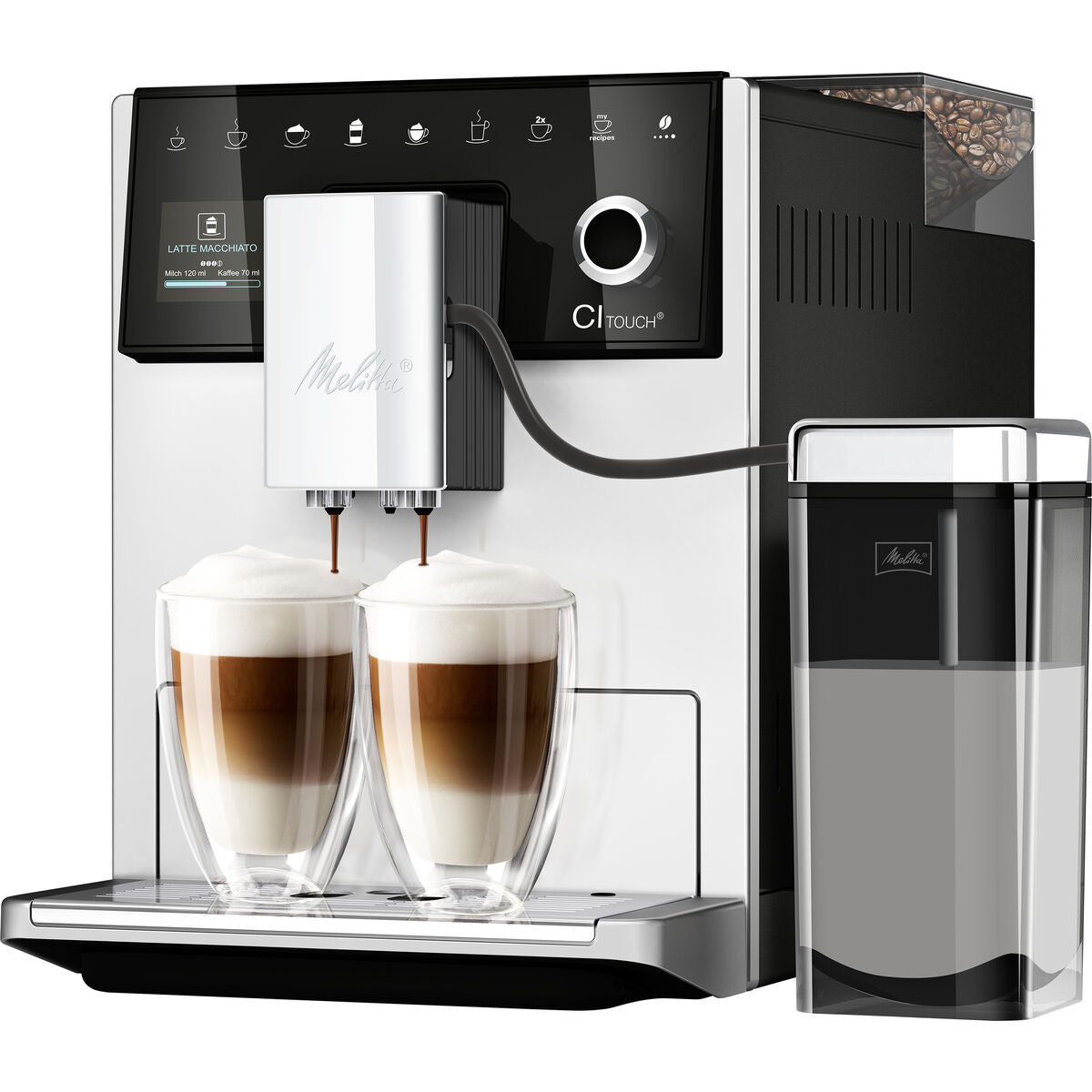 Superautomatisk kaffebryggare Melitta F630-111 Silvrig 1000 W 1400 W 1,8 L