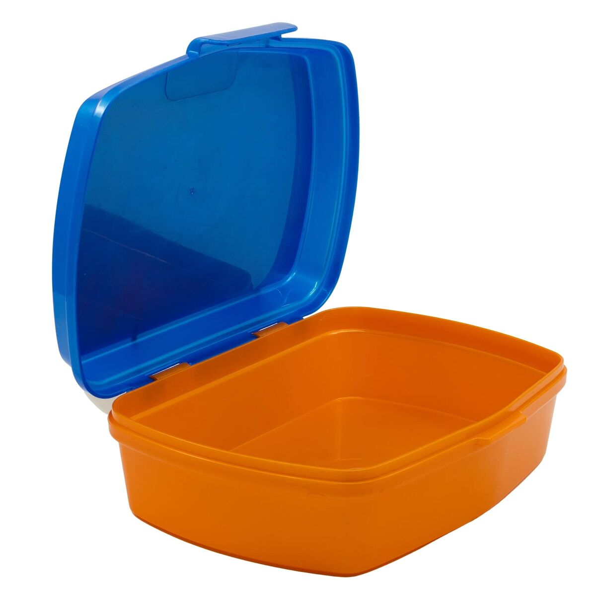 Smörgåslåda SuperThings Kazoom kids Blå Orange Plast (17 x 5.6 x 13.3 cm)
