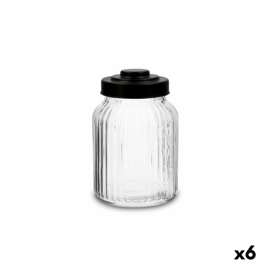 Burk Quid Maison Transparent Glas 1 L (6 antal)