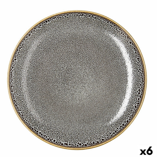 Platt skål Ariane Jaguar Freckles Brun Keramik 27 cm (6 antal)
