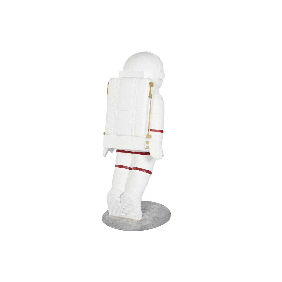 Prydnadsfigur Home ESPRIT Vit Gyllene Astronaut 52,5 x 60 x 124 cm