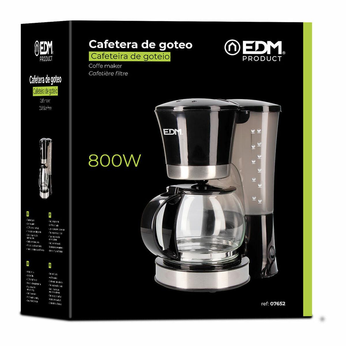 Kaffebryggare EDM 800 W