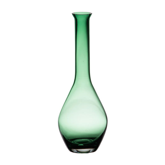 Vas Grön Glas 10 x 10 x 27,5 cm