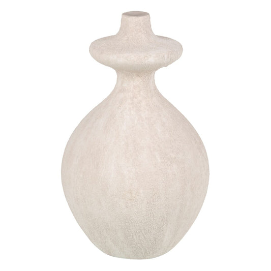 Vas Kräm Keramik Sand 21 x 21 x 38 cm