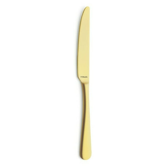 Bordskniv Amefa Austin Dorado Gyllene Metall 23,5 cm (12 antal)