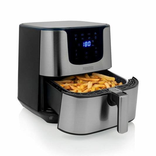 Oljefri Fritös Princess 01.182060.01.001 5.5 L Silvrig 1700 W 5,5 L 1700W