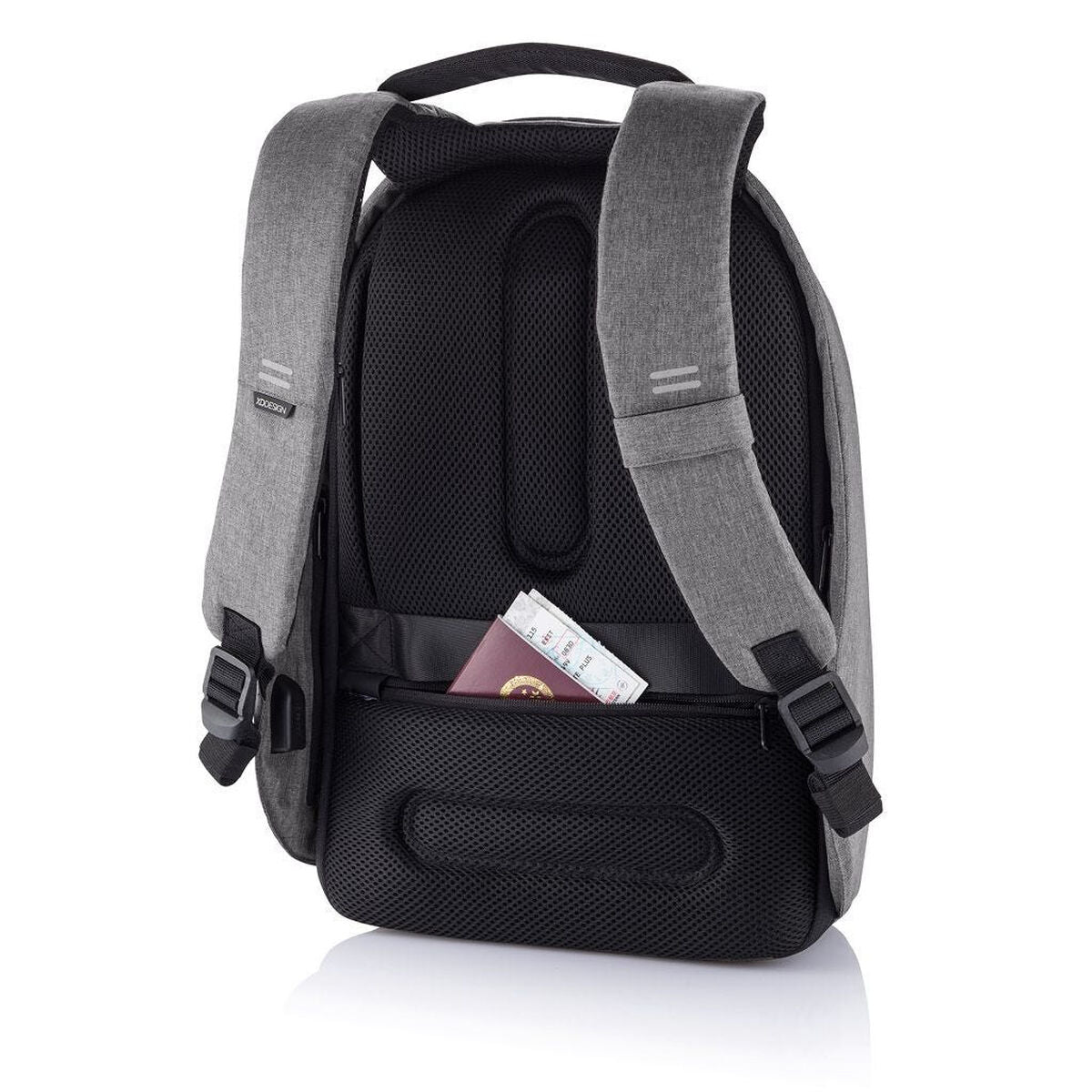 Anti-theft Backpack XD Design Bobby Hero Regular Grå