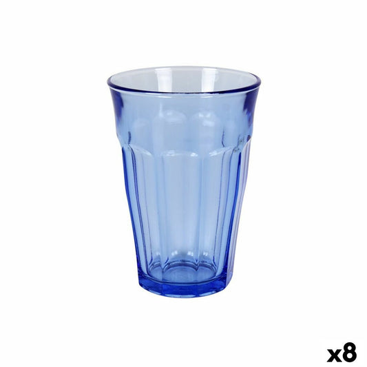 Glasset Duralex Picardie Blå 360 ml 6 Delar (8 antal)