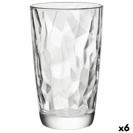 Glas Bormioli Rocco Diamond Transparent Glas 470 ml 6 antal (Pack 6x)