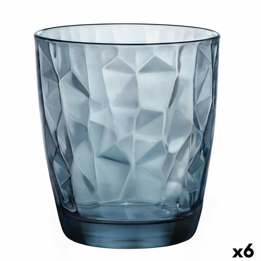 Glas Bormioli Rocco Diamond Blå Glas (390 ml) (6 antal)