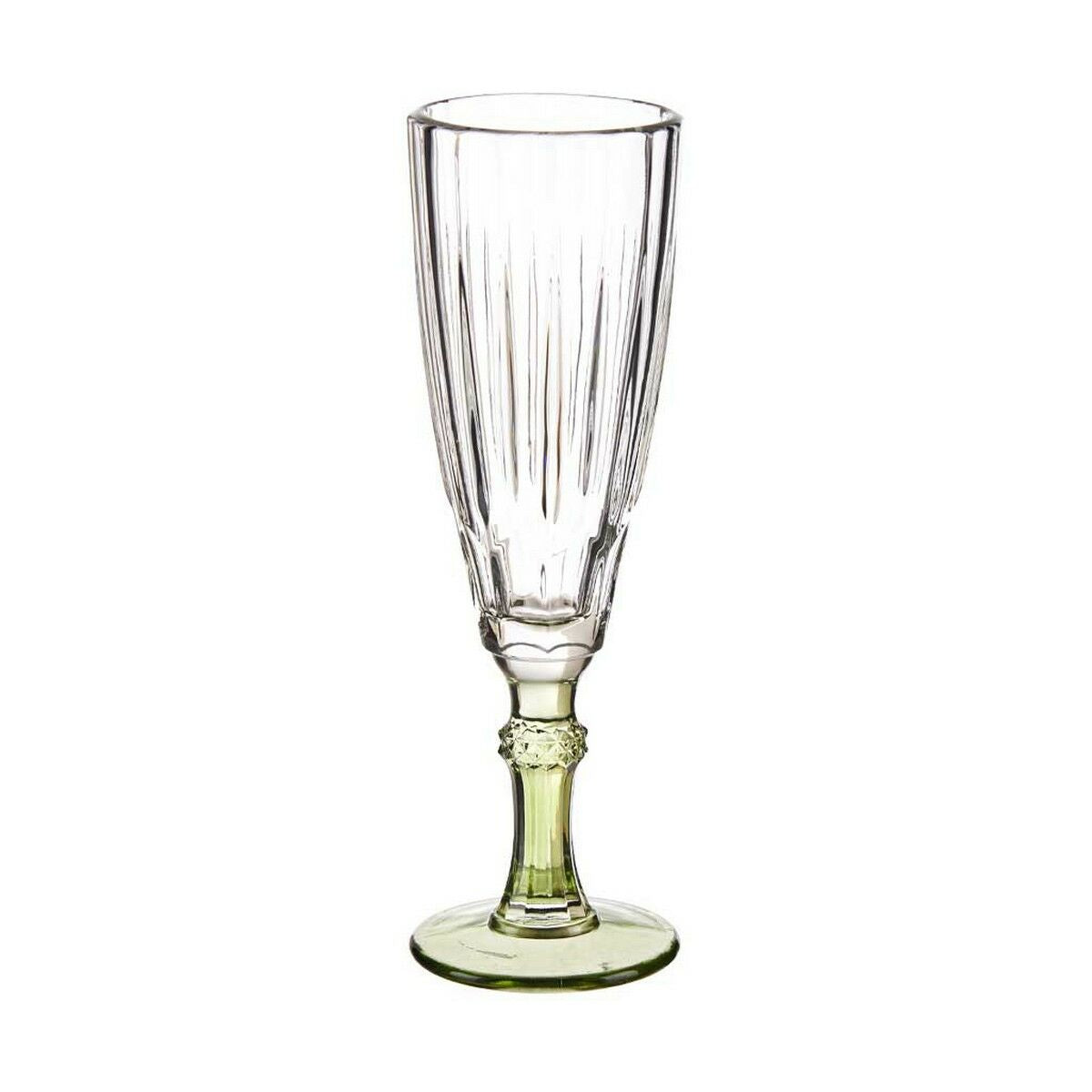 Champagneglas Exotic Glas Grön 6 antal (170 ml)