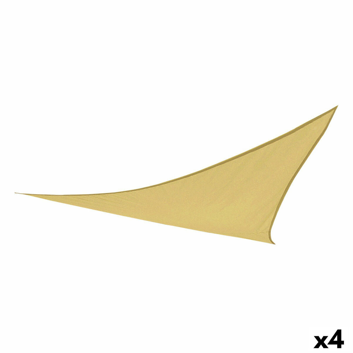 Markis Aktive Triangulär Kräm 500 x 0,3 x 500 cm (4 antal)