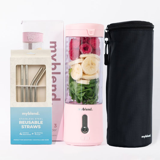 Se MyBlend 3 - Accessories Bundle - Pink ✔ Stort utbud av MyBlend ✔ Snabb leverans: 1 - 2 vardagar och billig frakt - Artikelnummer: MYB-42628219142365 och streckkod / Ean: i lager - Rea på Blender Spara upp till 51% - Över 785 välkända varumärken på rea