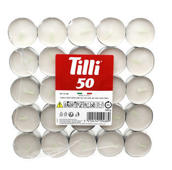 Se Värmeljus 50 St ✔ Stort utbud av ✔ Snabb leverans: 1 - 2 vardagar och billig frakt - Artikelnummer: BLS-659413 och streckkod / Ean: i lager - Rea på Hem och trädgård > Dekor > Dofttillbehör till hemmet > Ljusstakar Spara upp till 51% - Över 785 välkända varumärken på rea