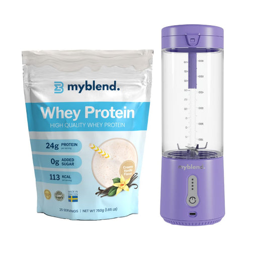 Se MyBlend 3 - Protein Bundle - Lavender / Creamy Vanilla ✔ Stort utbud av MyBlend ✔ Snabb leverans: 1 - 2 vardagar och billig frakt - Artikelnummer: MYB-47907976380751 och streckkod / Ean: i lager - Rea på Blender Spara upp till 51% - Över 785 välkända varumärken på rea