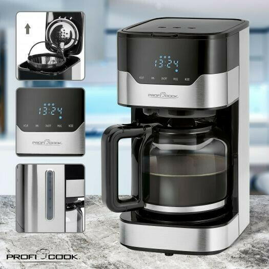 Se Kaffemaskin Stor - Profi Cook ✔ Stort utbud av Profi Cook ✔ Snabb leverans: 1 - 2 vardagar och billig frakt - Artikelnummer: BLS-13235 och streckkod / Ean: 4006160011692 i lager - Rea på Hjem og hage > Kjøkken og spisestue > Kjøkkenapparater > Kaffetraktere og espressomaskiner Spara upp till 51% - Över 785 välkända varumärken på rea