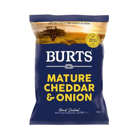 Se Burts Chips Mogen Cheddar & Vårlök 150 g ✔ Stort utbud av BURTÂ´S ✔ Snabb leverans: 1 - 2 vardagar och billig frakt - Artikelnummer: BLS-702705 och streckkod / Ean: 5034709001414 i lager - Rea på Delikatesser > Snacks > Chips Spara upp till 51% - Över 785 välkända varumärken på rea
