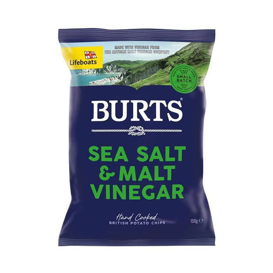 Se Burts Chips Havssalt & Maltvinäger 150 g ✔ Stort utbud av BURTÂ´S ✔ Snabb leverans: 1 - 2 vardagar och billig frakt - Artikelnummer: BLS-702741 och streckkod / Ean: 5034709001452 i lager - Rea på Delikatesser > Snacks > Chips Spara upp till 51% - Över 785 välkända varumärken på rea
